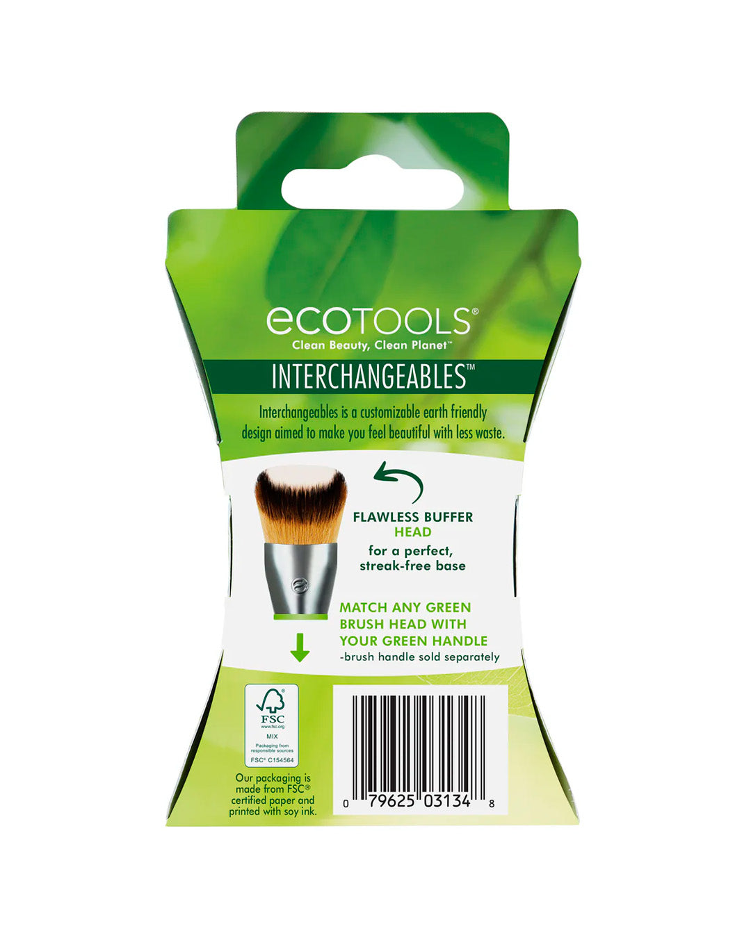 Interchangeable Flawless Buffer Makeup Brush Head