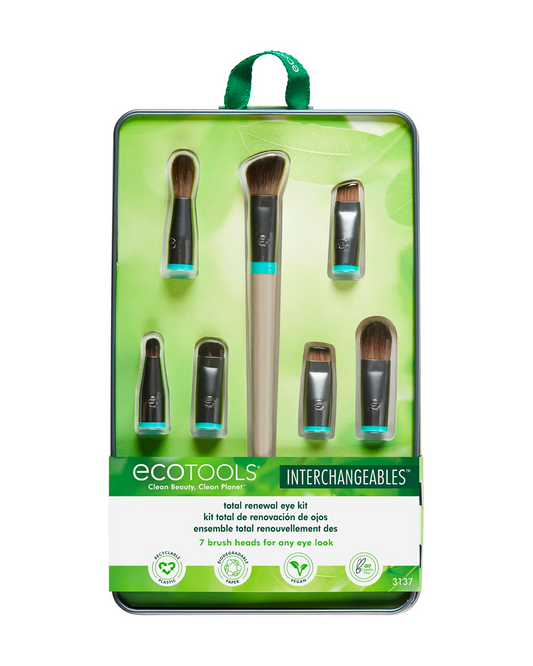 Interchangeable Total Renewal Eye Makeup Brush Kit